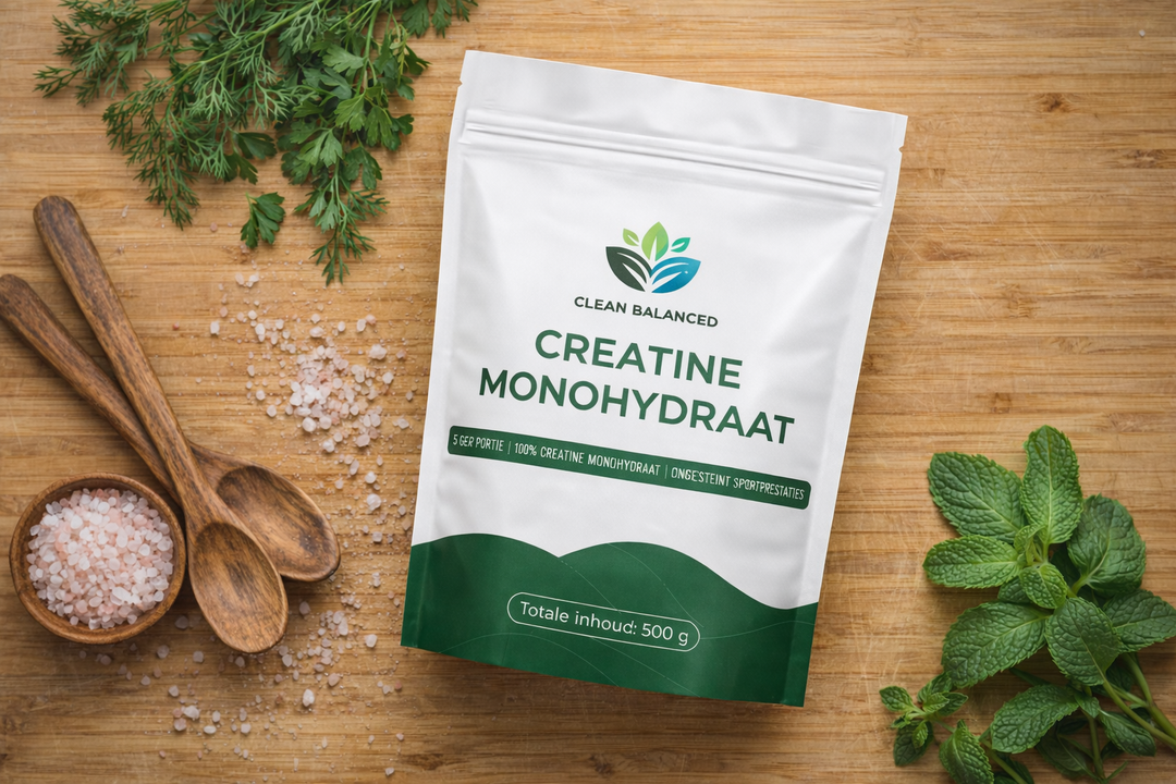 Clean Balanced Premium Creatine Monohydraat (500 gram)