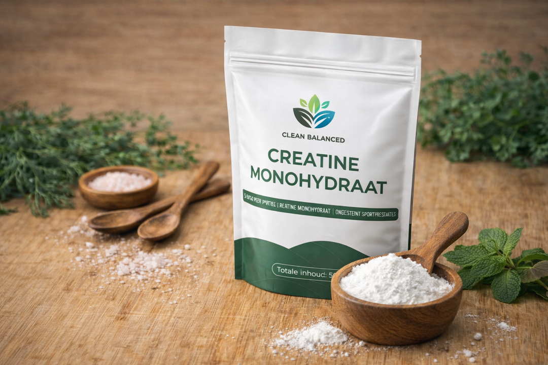 Clean Balanced Premium Creatine Monohydraat (500 gram)