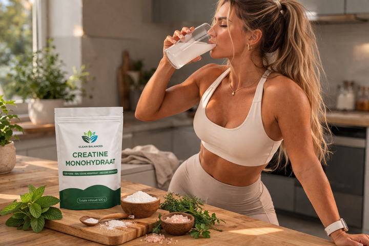 Clean Balanced Premium Creatine Monohydraat (500 gram)
